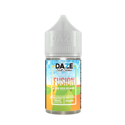 7Daze (LIQ Salt)(30mL) Fusion TFN  -  Qty per pack 1 Yellow Green Red Mango Iced 30mg