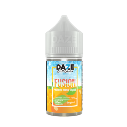 7Daze (LIQ Salt)(30mL) Fusion TFN  -  Qty per pack 1 Pineapple Mango Orange Iced 30mg