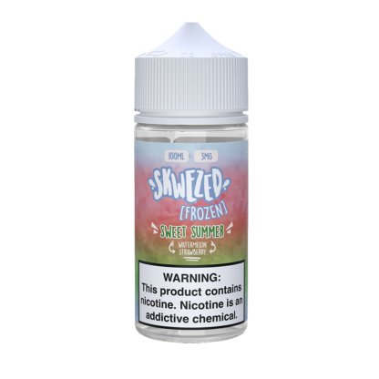 Skwezed (LIQ FB)(100mL) Frozen  -  Qty per pack 1 Sweet Summer (Watermelon Strawberry Ice) 00mg