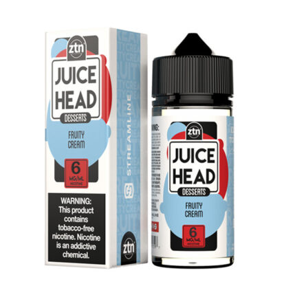 Juice Head (LIQ FB)(100mL)  -  Qty per pack 1 Fruity Cream 06mg