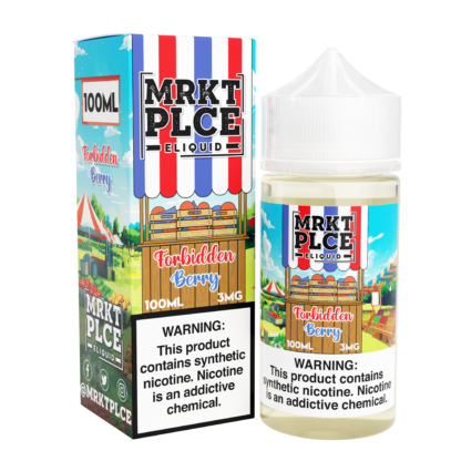 MRKT PLCE (LIQ FB)(100mL)  -  Qty per pack 1 Forbidden Berry 00mg