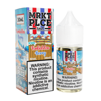 MRKT PLCE (LIQ Salt)(30mL)  -  Qty per pack 1 Iced Forbidden Berry 24mg