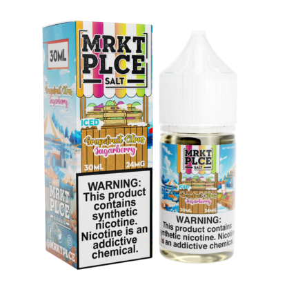 MRKT PLCE (LIQ Salt)(30mL)  -  Qty per pack 1 Iced Grapefruit Citrus Sugarberry 24mg