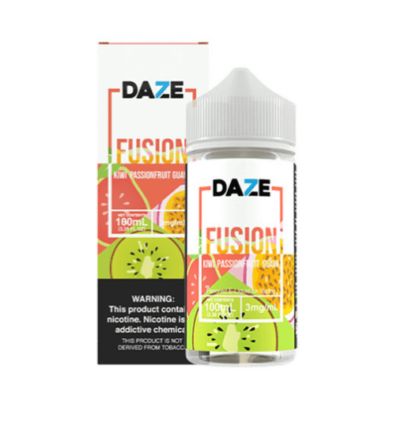 7Daze (LIQ FB)(100mL) Fusion TFN  -  Qty per pack 1 Kiwi Passion Guava 00mg