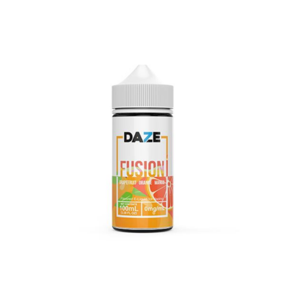 7Daze (LIQ FB)(100mL) Fusion TFN  -  Qty per pack 1 Grapefruit Orange Mango 00mg