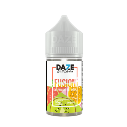 7Daze (LIQ Salt)(30mL) Fusion TFN  -  Qty per pack 1 Kiwi Passion Guava 30mg