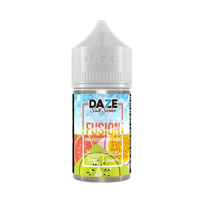 7Daze (LIQ Salt)(30mL) Fusion TFN  -  Qty per pack 1 Kiwi Passion Guava Iced 50mg