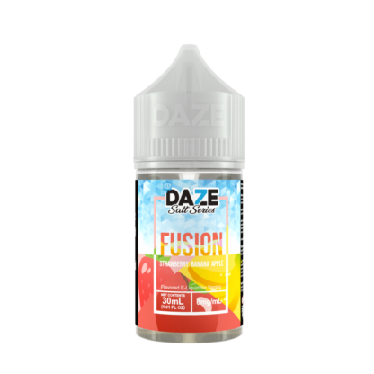 7Daze (LIQ Salt)(30mL) Fusion TFN  -  Qty per pack 1 Strawberry Banana Apple Iced 30mg