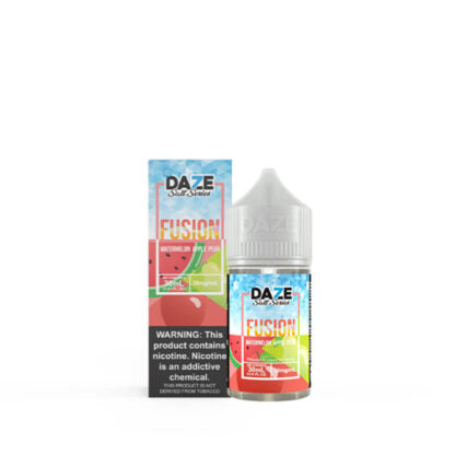 7Daze (LIQ Salt)(30mL) Fusion TFN  -  Qty per pack 1 Watermelon Apple Pear Iced 50mg