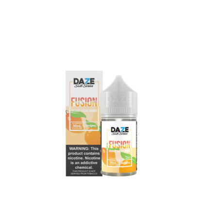 7Daze (LIQ Salt)(30mL) Fusion TFN  -  Qty per pack 1 Orange Cream Mango 50mg