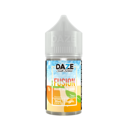 7Daze (LIQ Salt)(30mL) Fusion TFN  -  Qty per pack 1 Orange Cream Mango Iced 30mg