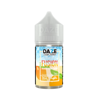 7Daze (LIQ Salt)(30mL) Fusion TFN  -  Qty per pack 1 Orange Cream Mango Iced 50mg