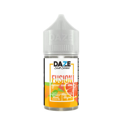 7Daze (LIQ Salt)(30mL) Fusion TFN  -  Qty per pack 1 Grapefruit Orange Mango 30mg