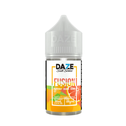 7Daze (LIQ Salt)(30mL) Fusion TFN  -  Qty per pack 1 Grapefruit Orange Mango 50mg