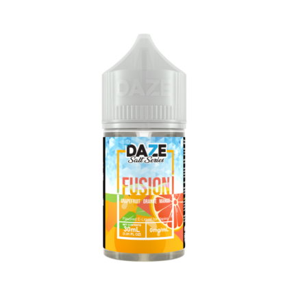 7Daze (LIQ Salt)(30mL) Fusion TFN  -  Qty per pack 1 Grapefruit Orange Mango Iced 30mg