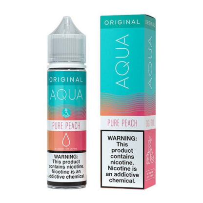 Aqua (LIQ FB)(60mL) TFN  -  Qty per pack 1 Pure Peach 00mg