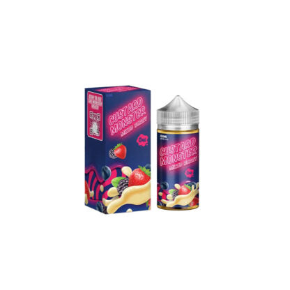 Jam Monster (LIQ FB)(100mL) Custard  -  Qty per pack 1 Mixed Berry 03mg