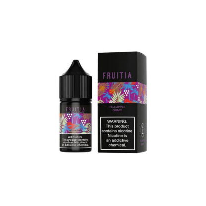 Fruitia (LIQ Salt)(30mL)  -  Qty per pack 1 Fuji Apple Grape 35mg