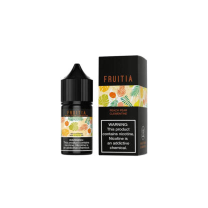 Fruitia (LIQ Salt)(30mL)  -  Qty per pack 1 Peach Pear Clementine 35mg