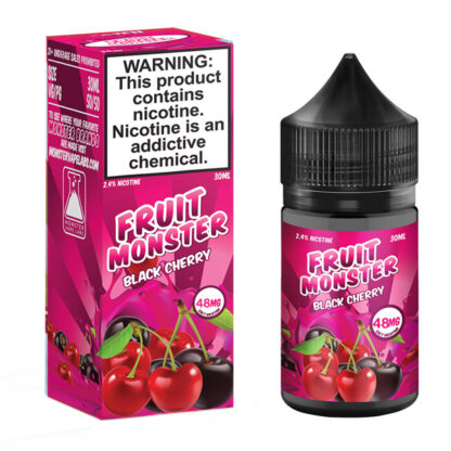 Jam Monster (LIQ Salt)(30mL) Fruit  -  Qty per pack 1 Black Cherry 48mg