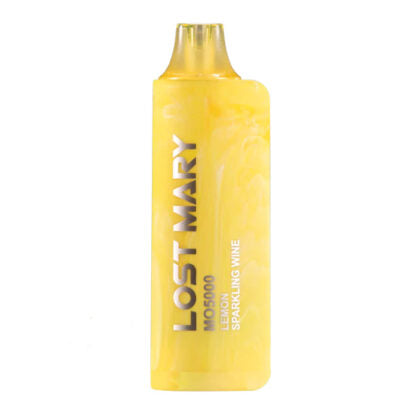 Lost Mary MO5000 (Dispo) (5000Puff)(10mL)  -  Qty per pack 5 Lemon Sparkling Wine 40-50mg