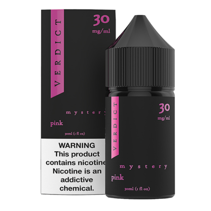 Verdict (LIQ Salt)(30mL)  -  Qty per pack 1 Mystery (Pink) 50mg