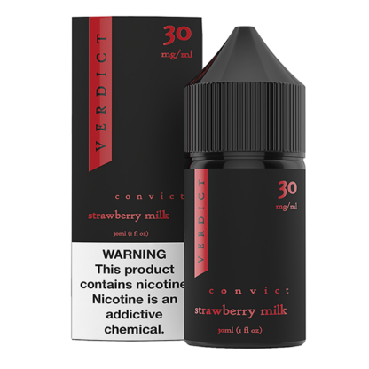 Verdict (LIQ Salt)(30mL)  -  Qty per pack 1 Convict Strawberry Cream 50mg