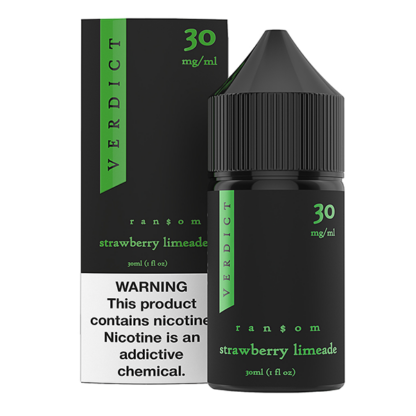 Verdict (LIQ Salt)(30mL)  -  Qty per pack 1 Ransom (Strawberry Limeade) 30mg