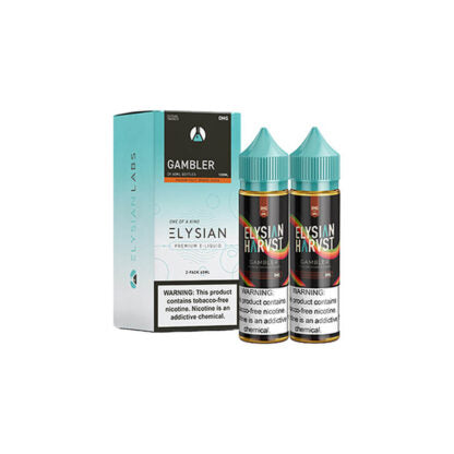 Elysian (LIQ FB)(120mL; 60mL x2) Harvest  -  Qty per pack 1 Gambler 03mg