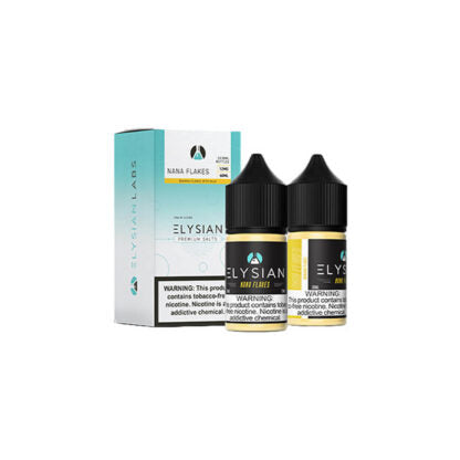 Elysian (LIQ Salt)(60mL; 30mL x2) Morning  -  Qty per pack 1 Nana Flakes 24mg