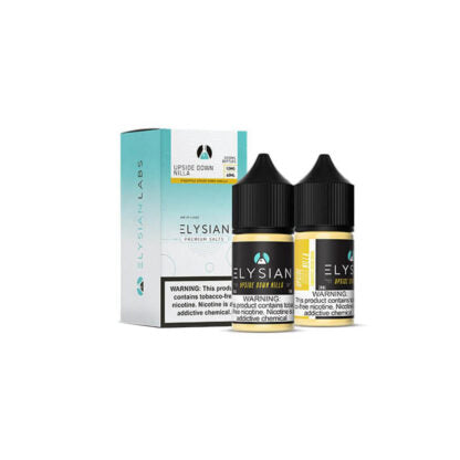 Elysian (LIQ Salt)(60mL; 30mL x2) Nillas  -  Qty per pack 1 Upside Down Nilla 24mg