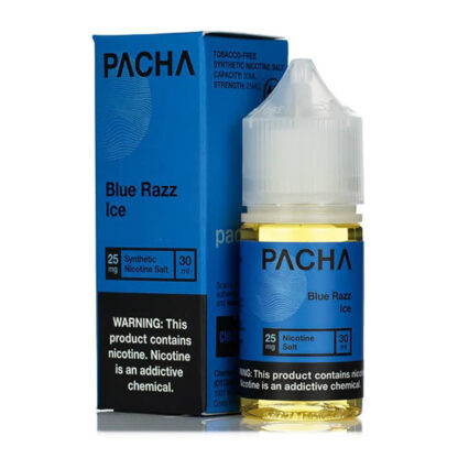 Pachamama (LIQ Salt)(30mL)  -  Qty per pack 1 Blue Razz Ice 25mg