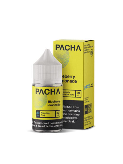 Pachamama (LIQ Salt)(30mL)  -  Qty per pack 1 Blueberry Lemonade 25mg