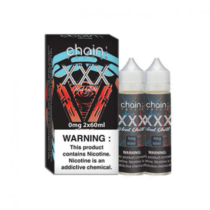 Chain Vapez (LIQ FB)(120mL; 60mL x2)  -  Qty per pack 1 XXX And Chill 00mg