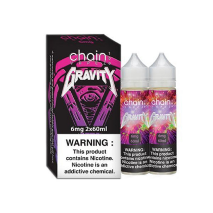 Chain Vapez (LIQ FB)(120mL; 60mL x2)  -  Qty per pack 1 Gravity 00mg