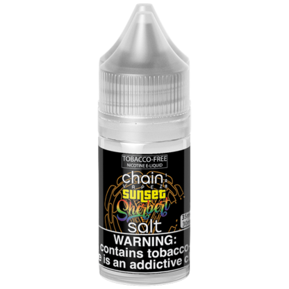 Chain Vapez (LIQ Salt)(30mL)  -  Qty per pack 1 Sunset Sherbert 35mg