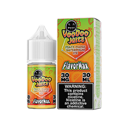 Voodoo Joos (LIQ Salt)(30mL) Flavormax  -  Qty per pack 1 Peach Mango Watermelon Ice 30mg