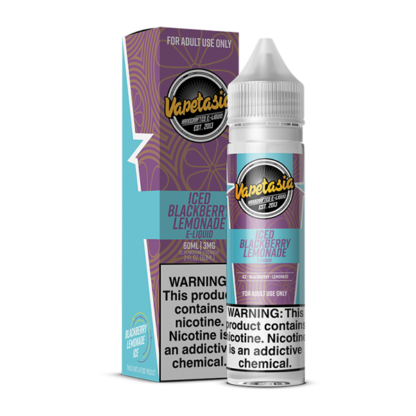 Vapetasia (LIQ FB)(60mL)  -  Qty per pack 1 Iced Blackberry Lemonade 03mg