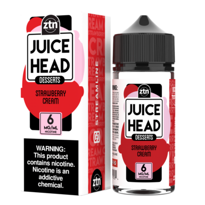 Juice Head (LIQ FB)(100mL)  -  Qty per pack 1 Strawberry Cream 06mg