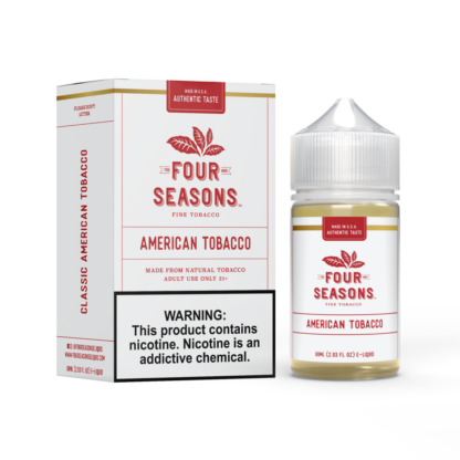 Four Seasons (LIQ FB)(60mL)  -  Qty per pack 1 American Tobacco 00mg