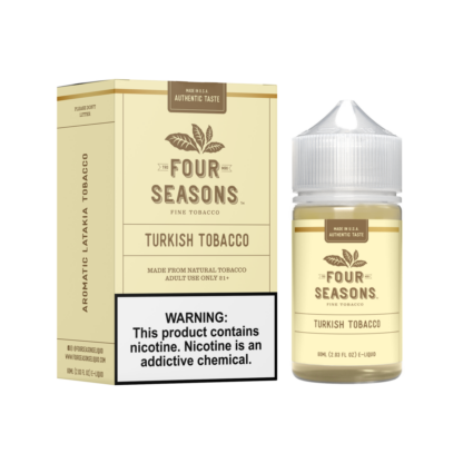 Four Seasons (LIQ FB)(60mL)  -  Qty per pack 1 Turkish Tobacco 00mg