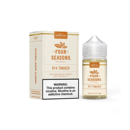 Four Seasons (LIQ FB)(60mL)  -  Qty per pack 1 Ry4 Tobacco 03mg