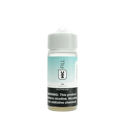 Nic Fill (Conc. 70mL) Nicotine Concentrate  -  Qty per pack 1 Unflavored 03mg