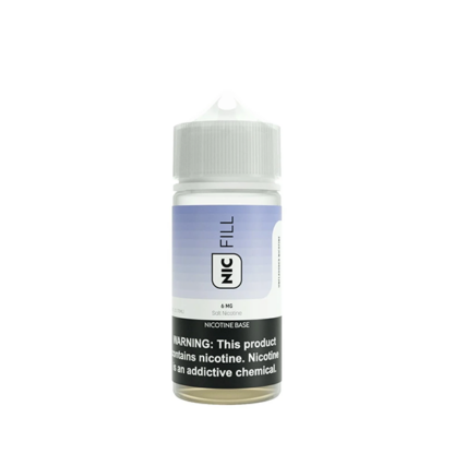 Nic Fill (Conc. 70mL) Nicotine Concentrate  -  Qty per pack 1 Unflavored 06mg