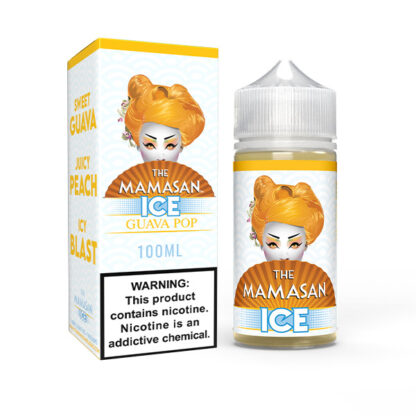 Mamasan (LIQ FB)(100mL)  -  Qty per pack 1 Guava Pop Ice (Guava Peach Ice) 00mg