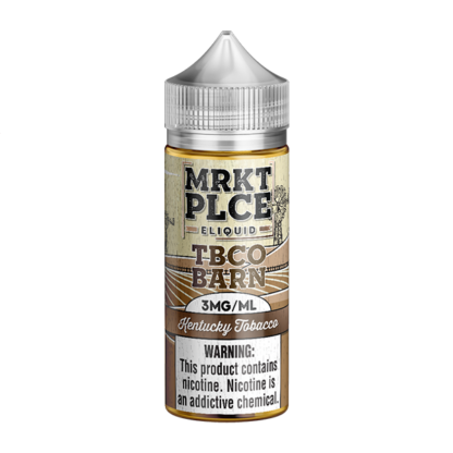 MRKT PLCE (LIQ FB)(100mL) TBCO Barn  -  Qty per pack 1 Kentucky Tobacco 00mg