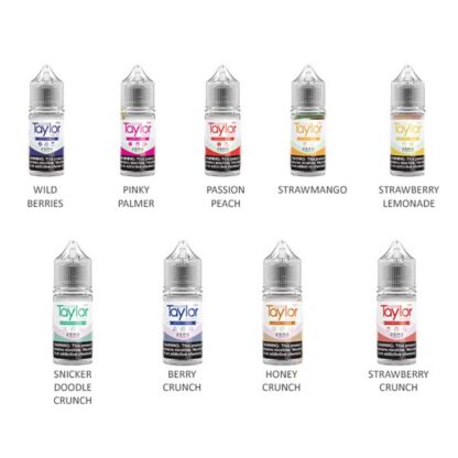 Taylor Flavors (LIQ Salt)(30mL)  -  Qty per pack 1 Vanilla Crunch 25mg