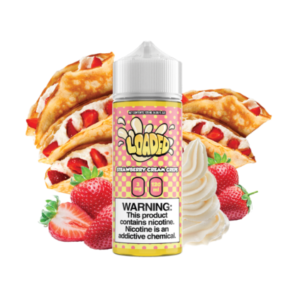 Loaded (LIQ FB)(120mL)  -  Qty per pack 1 Strawberry Cream Crepe 03mg