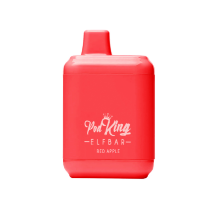 EBDESIGN/Pod King XC5000 (Dispo) (5000Puff)(12mL)  -  Qty per pack 10 Red Apple 40mg