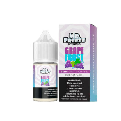 Mr. Freeze (LIQ Salt)(30mL) TFN  -  Qty per pack 1 Grape Frost 35mg